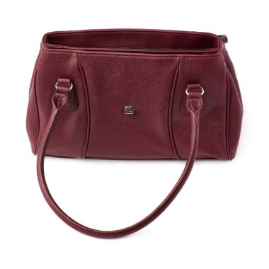 Beyaz arka plan üzerinde izole kadın çanta