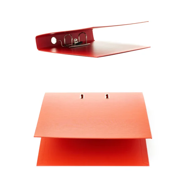 Set of Office folder isolated over the white background — Stock Photo, Image