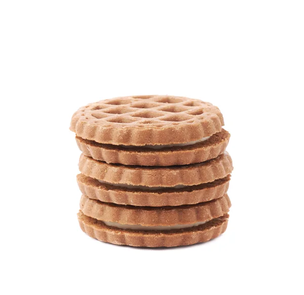 Zásobníku cookie izolovaných bílém pozadí — Stock fotografie