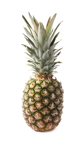 Hel ananas isolerade över vit bakgrund — Stockfoto