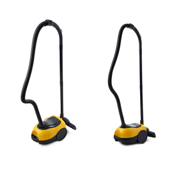 Set Vacuum cleaner atas latar belakang putih terisolasi — Stok Foto