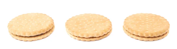 Набір печива ізольовано на білому тлі — стокове фото