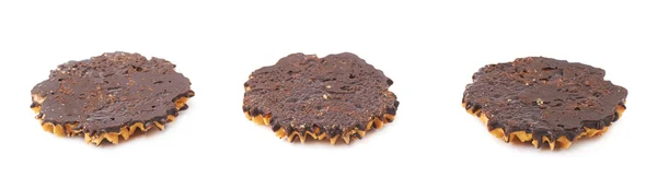白い背景に分離されたクッキーのセット — ストック写真