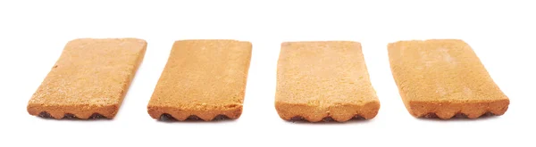 Set di cookie isolati sullo sfondo bianco — Foto Stock