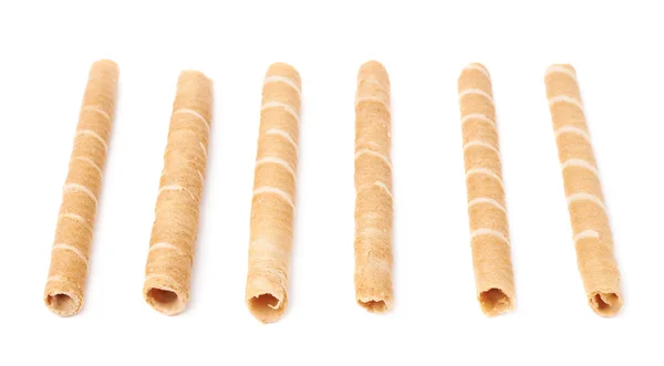 Wafel sticks isolated over the white background — Stock Photo, Image