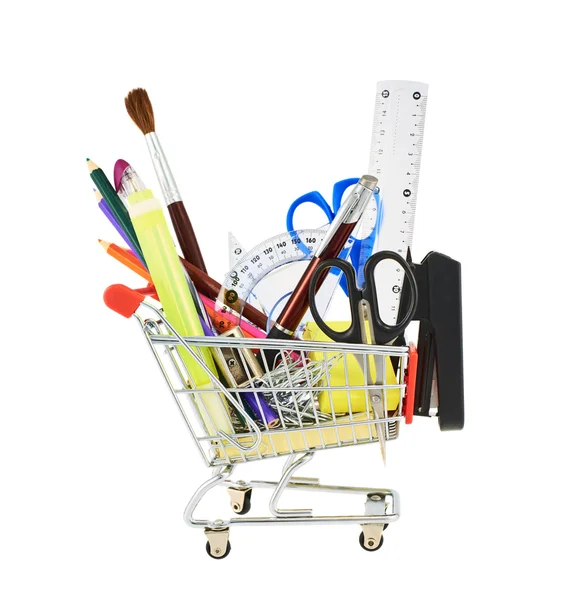 bir alışveriş sepeti içinde Office Araçları