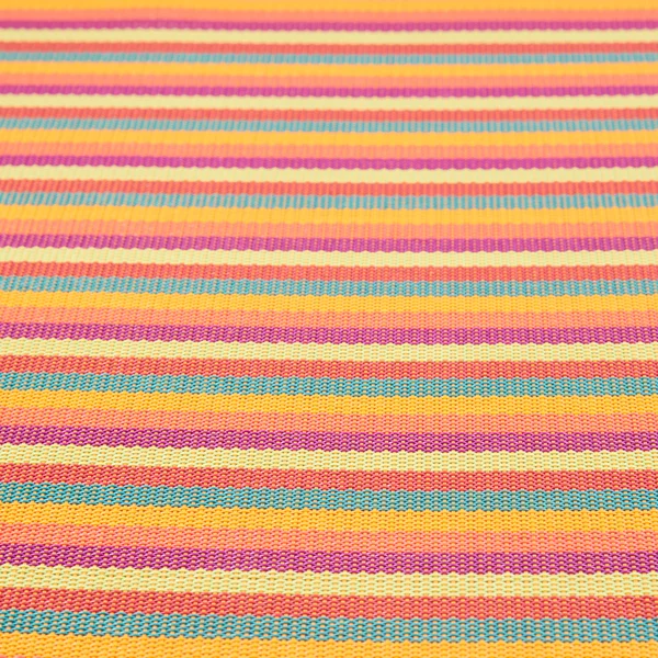 Striped wicker mat fragment — Stock Photo, Image