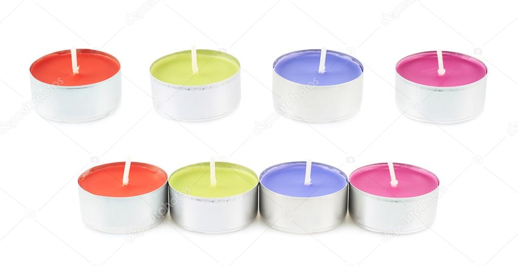 Multiple tea light candles