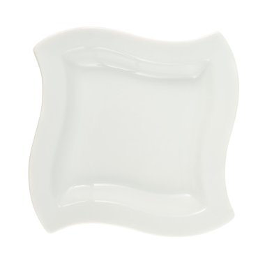 izole beyaz seramik tabak