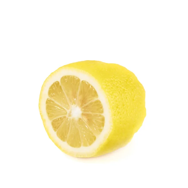 En halv citron frukt — Stockfoto