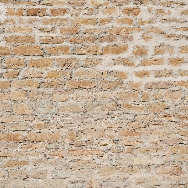 Old brick castle's wall fragment — Stock Photo, Image