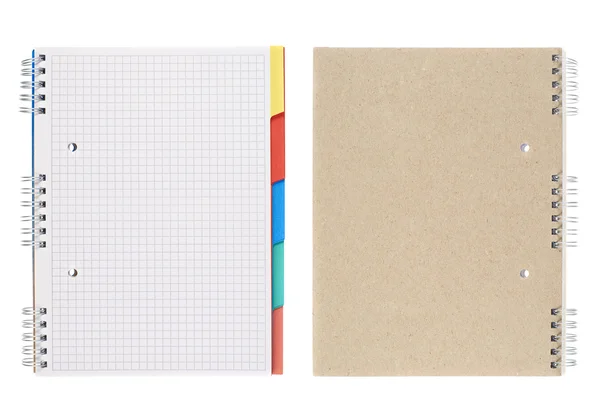 Squared notebook — Stock Photo, Image