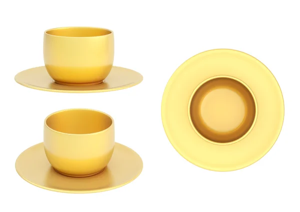 Cup and plate — Stock Photo, Image