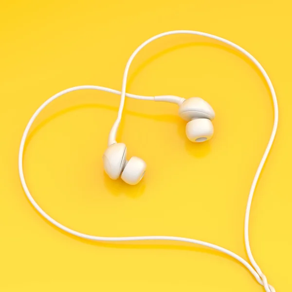 In-ear навушники — стокове фото