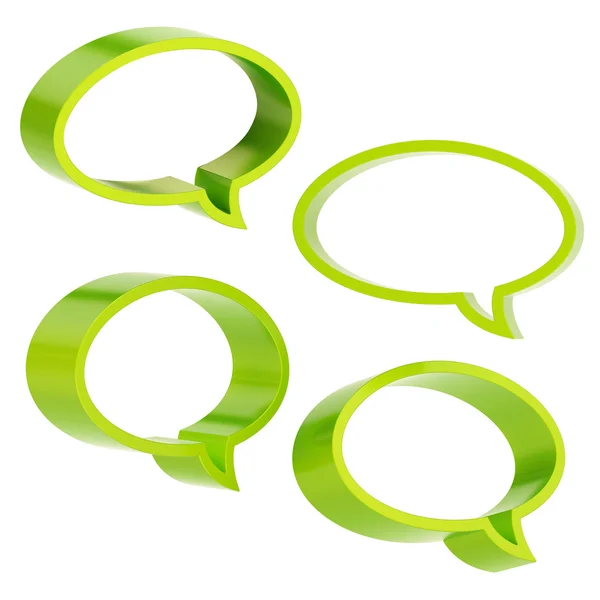 Text bubble shape — Stock Photo, Image