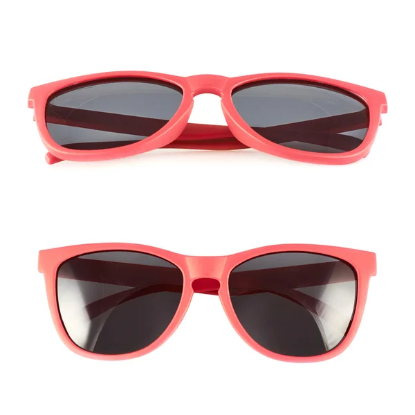 Червоний сонцезахисні окуляри — стокове фото
