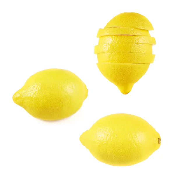 Τρία φρούτα λεμόνι — Φωτογραφία Αρχείου