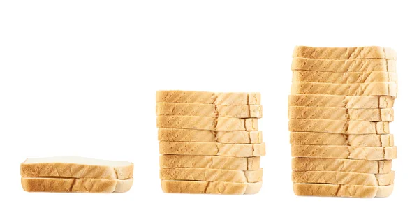 Toast bread slices — Stock Photo, Image