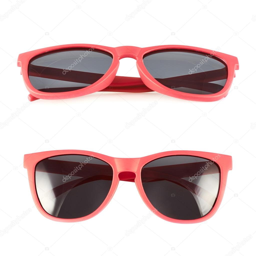 Red sun glasses