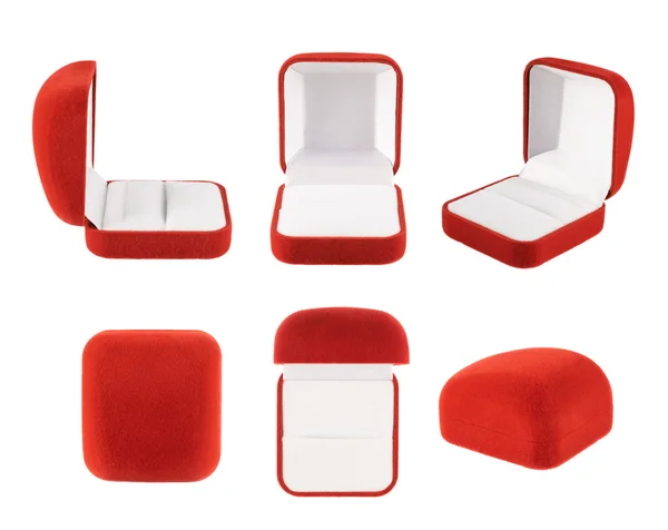 Kırmızı kadife kutu