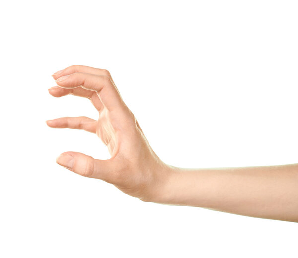 Female hand gesture