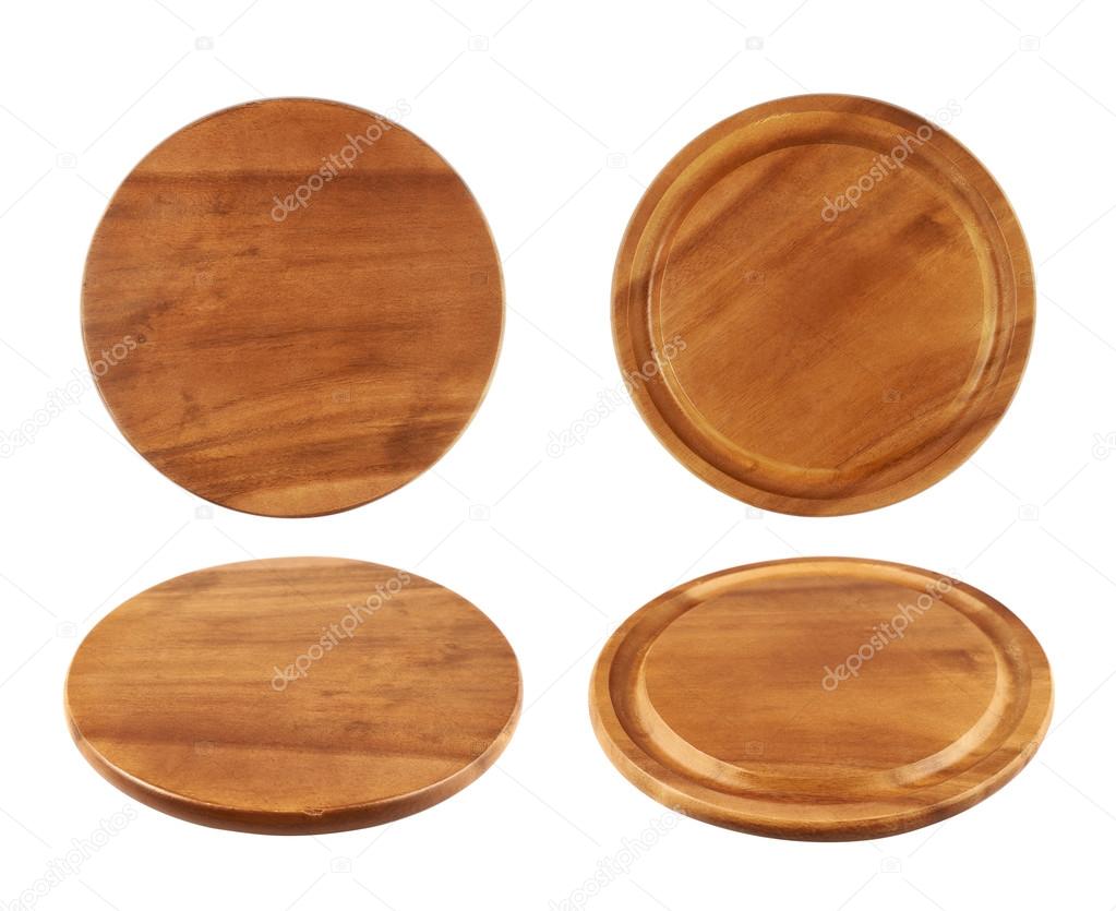 Wooden tray salver