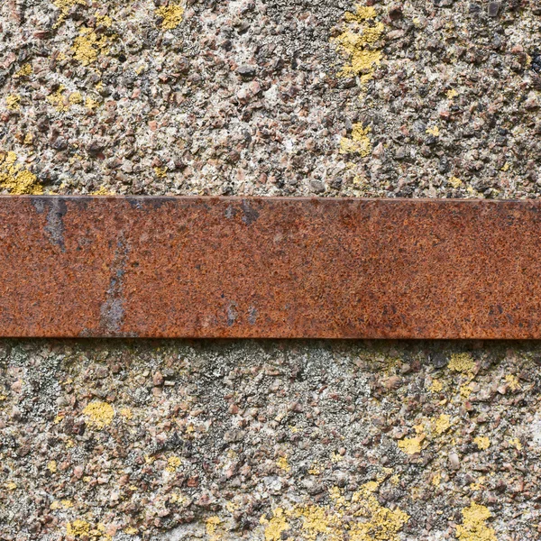 Rusty bande métallique — Photo