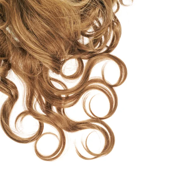 Fragmento de cabelo — Fotografia de Stock