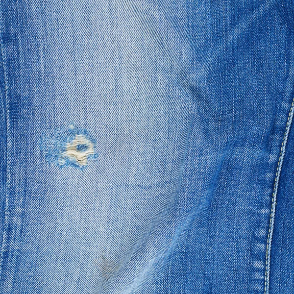 Blauwe denim jeans — Stockfoto
