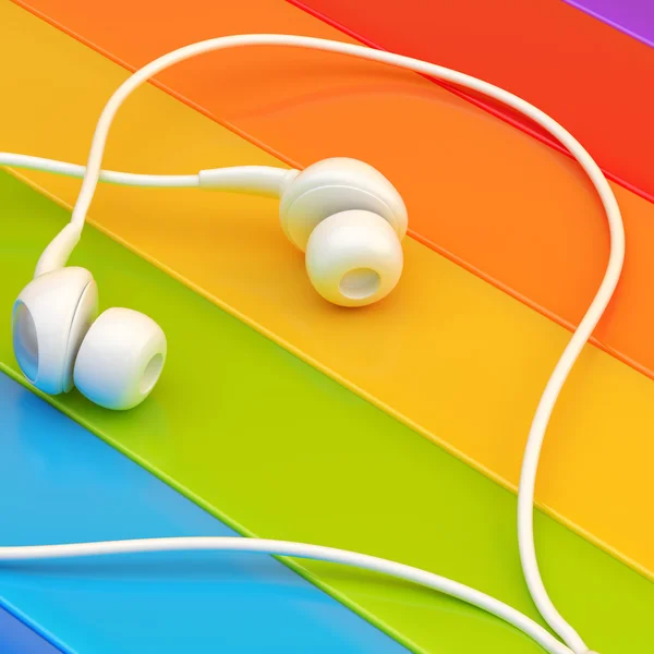 In-ear headphones — Stock Photo, Image