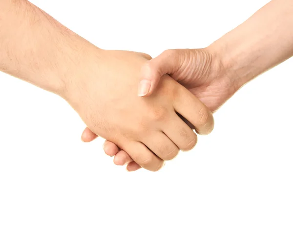 Male and female hands — Stock Photo, Image