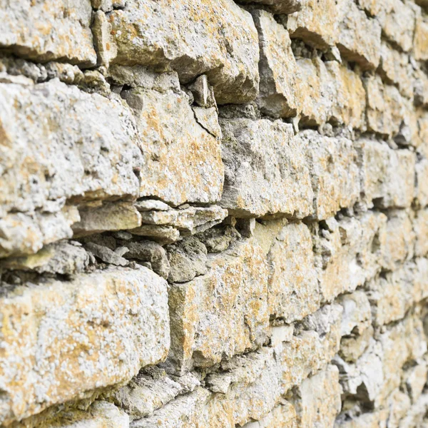 Castello muro di mattoni — Foto Stock