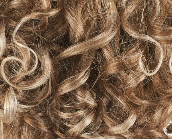 Fragmento de cabelo — Fotografia de Stock