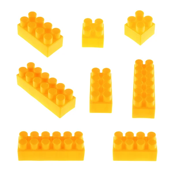 Toy construction blocks — Stock Photo, Image