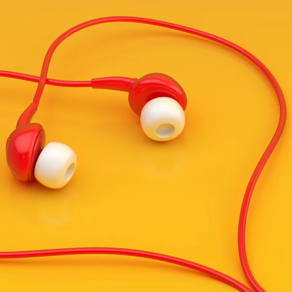 In-ear headphones — Stock Photo, Image