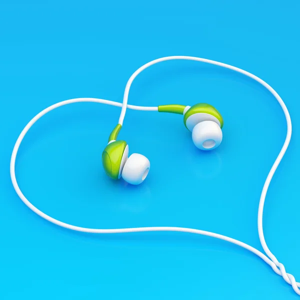 In-ear headphones — Stock Photo, Image