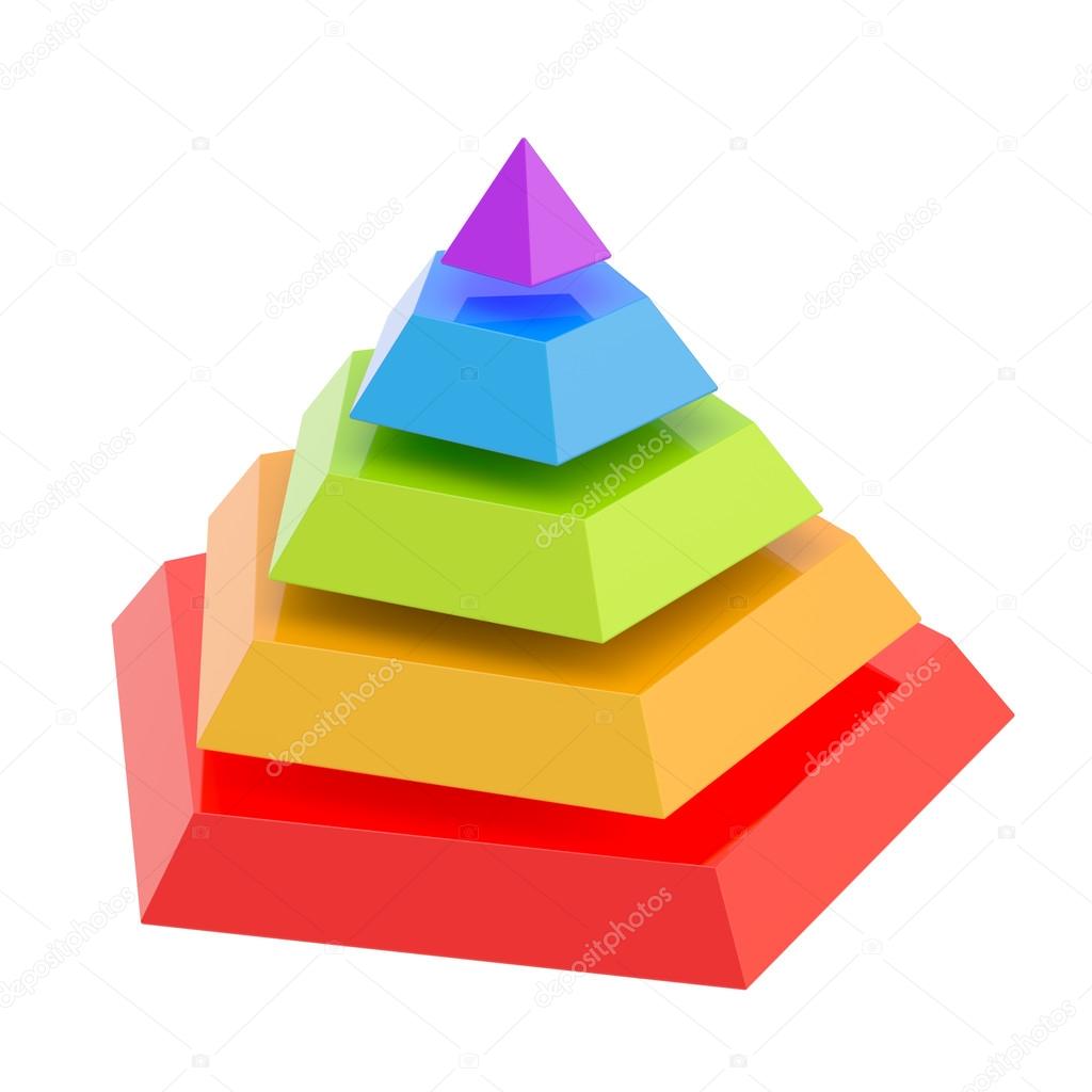 Segments pyramid