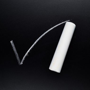 çizilmiş Evet onay işareti