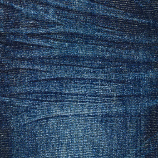 Dark navy blue jeans texture — Stock Photo, Image