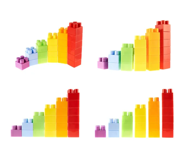 Bar chart diagram — Stock Photo, Image