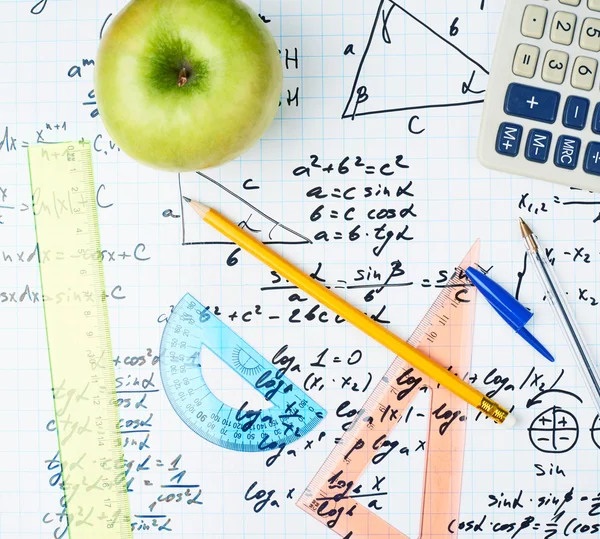 Back to school composition — Stock Photo, Image