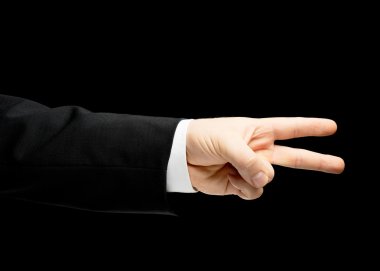 iş kıyafeti beyaz erkek eli