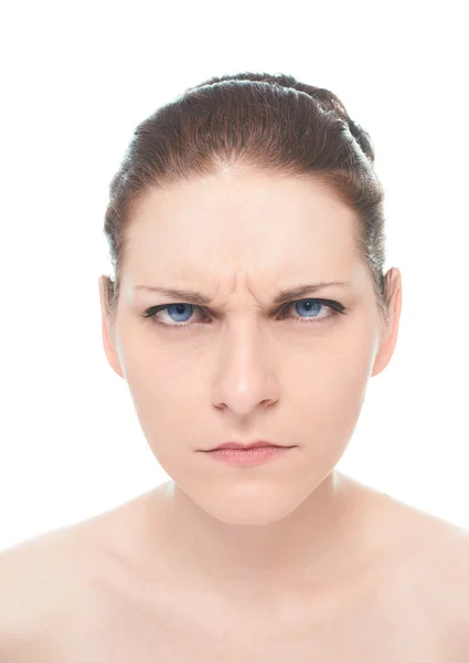 Young caucasian woman portrait — Stock Photo, Image