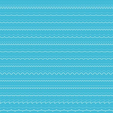 Kontur kenarlık çizgileri kümesi