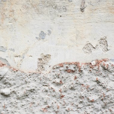 Eski grungy beton duvar parçası