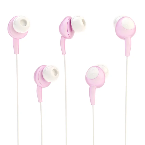 In-ear hörlurar isolerade — Stockfoto