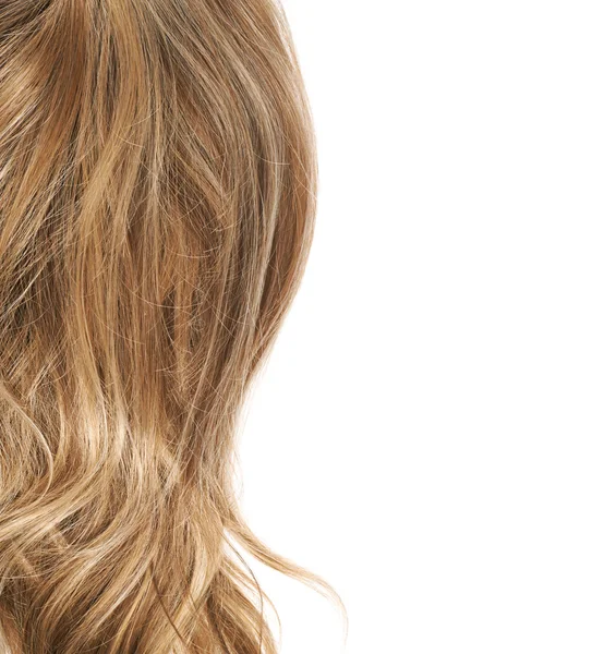 Текстура волосся крупним планом — стокове фото
