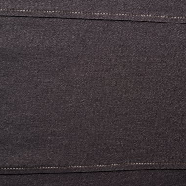 Siyah kot kumaş malzeme parçası