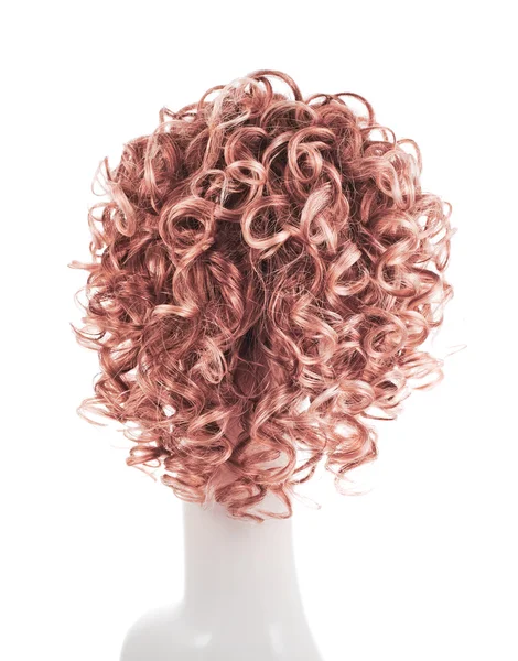 Hair wig over the mannequin head — Stock Photo, Image