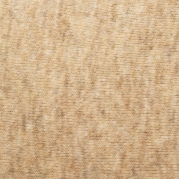 Beige knitted cloth fragment — Stock Photo, Image